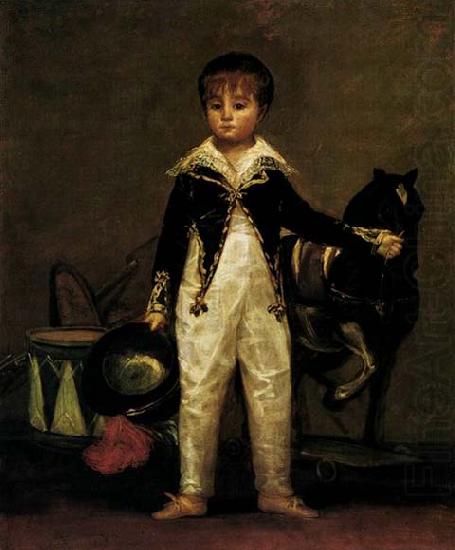 Pepito Costa y Bonells, Francisco de goya y Lucientes